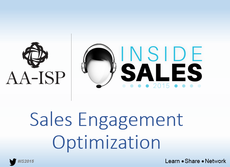 Sales Engagement Optimization