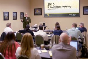 sales team planning meeting