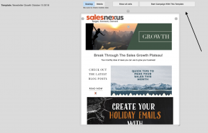 email template campaign