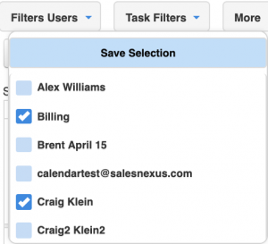 calendar view