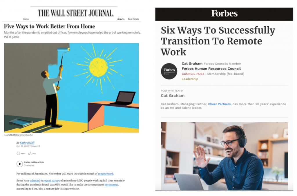 Transition to remote work