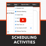 Scheduling Activities