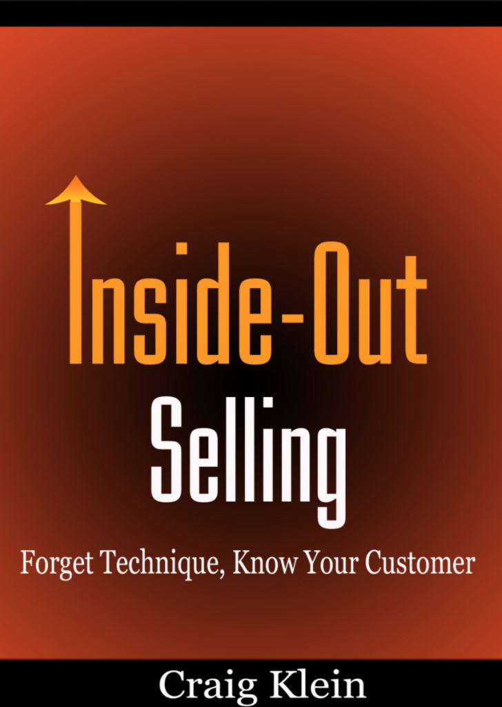 Inside Out Selling Book Cover