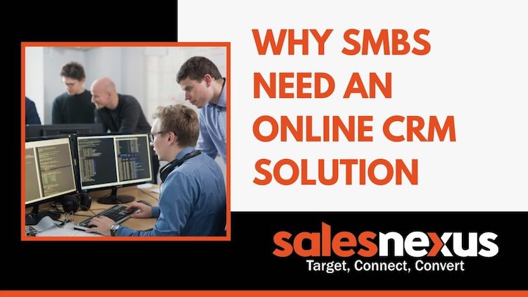 Why SMBs need an online CRM solution