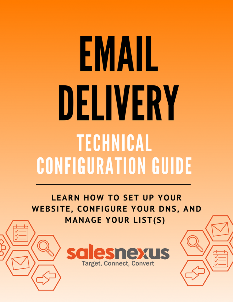 EMAIL DELIVERY: TECHNICAL CONFIGURATION GUIDE 