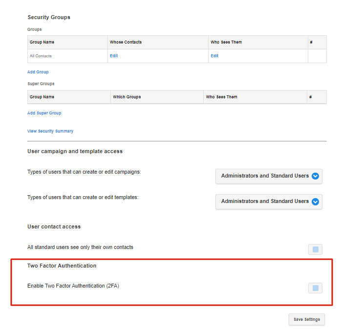 Two-factor authentication